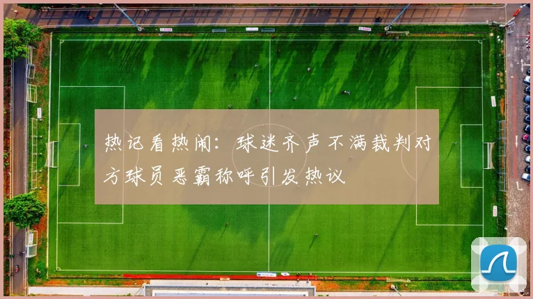热记看热闹：球迷齐声不满裁判对方球员恶霸称呼引发热议